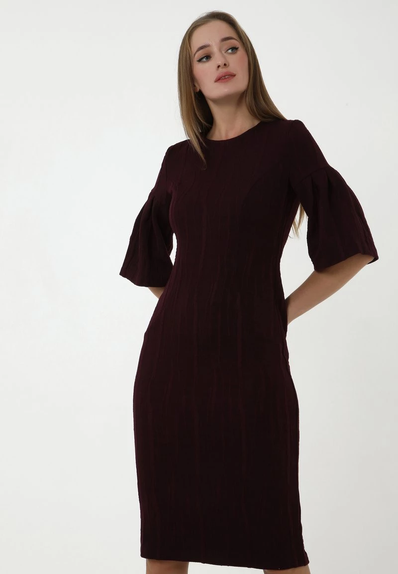 Miglior prezzo π Madam-T Donna DEGA - Tubino - Pflaume π