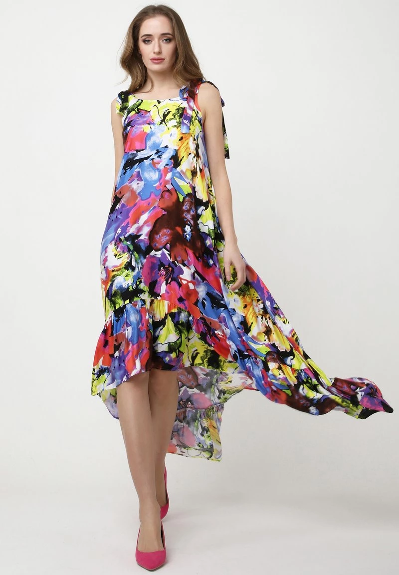 Presa π Madam-T Donna PERCAMA - Vestito Estivo - Lila, Hellgrün π₯° - immagine 2