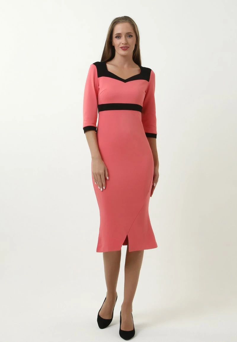 Promo π Madam-T Donna BRITNEY - Tubino - Koralle, Schwarz π - immagine 2