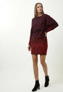 I primi 10 🧨 Madam-T Donna CHERRY - Tubino - Blau/rot 🥰