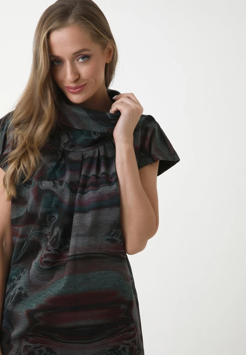 Miglior prezzo π Madam-T Donna Vestito Estivo - Grau, Aqua π₯ - immagine 5