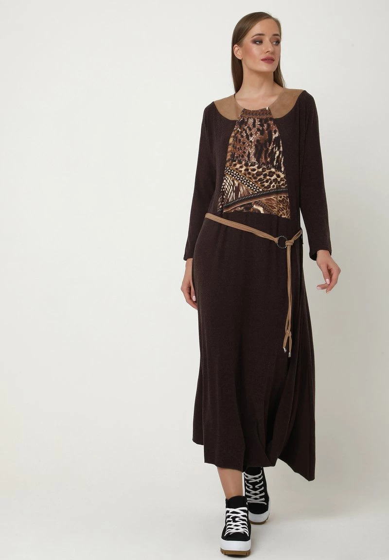 Promo π₯ Madam-T Donna CHANTA - Vestito Di Maglina - Braun π