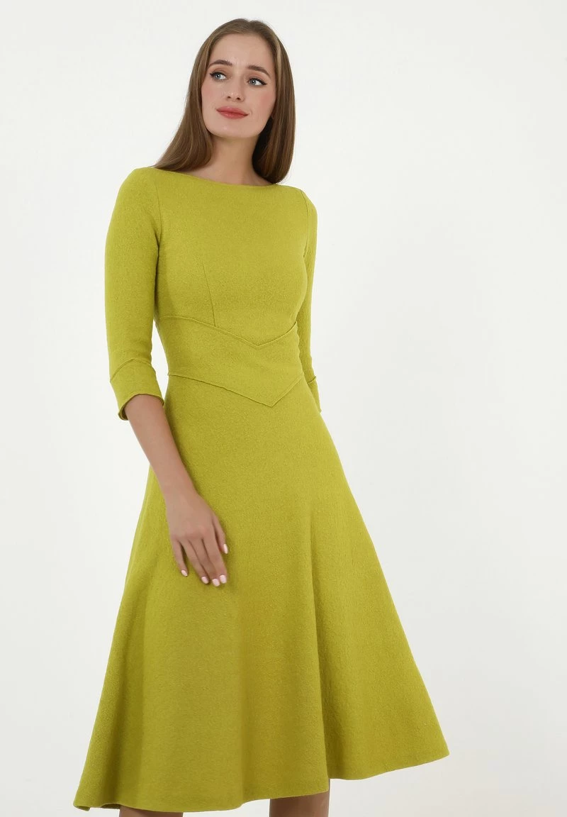 Bilancio π― Madam-T Donna YANNA - Vestito Di Maglina - Olive 𧨠- immagine 8