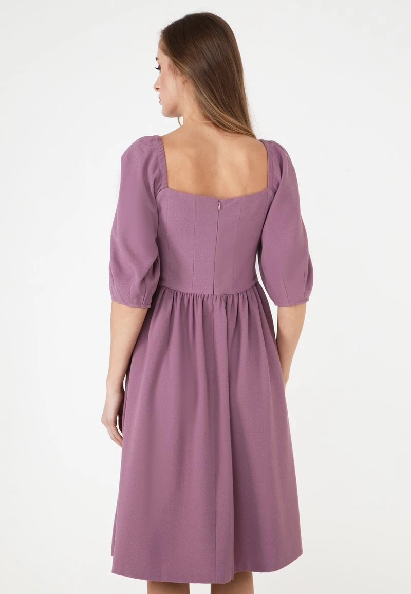 Nuovo π Madam-T Donna CHANTALE - Vestito Estivo - Rosa π― - immagine 3