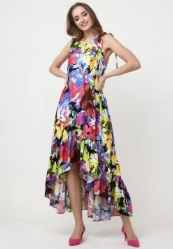 Presa 😀 Madam-T Donna PERCAMA - Vestito Estivo - Lila, Hellgrün 🥰