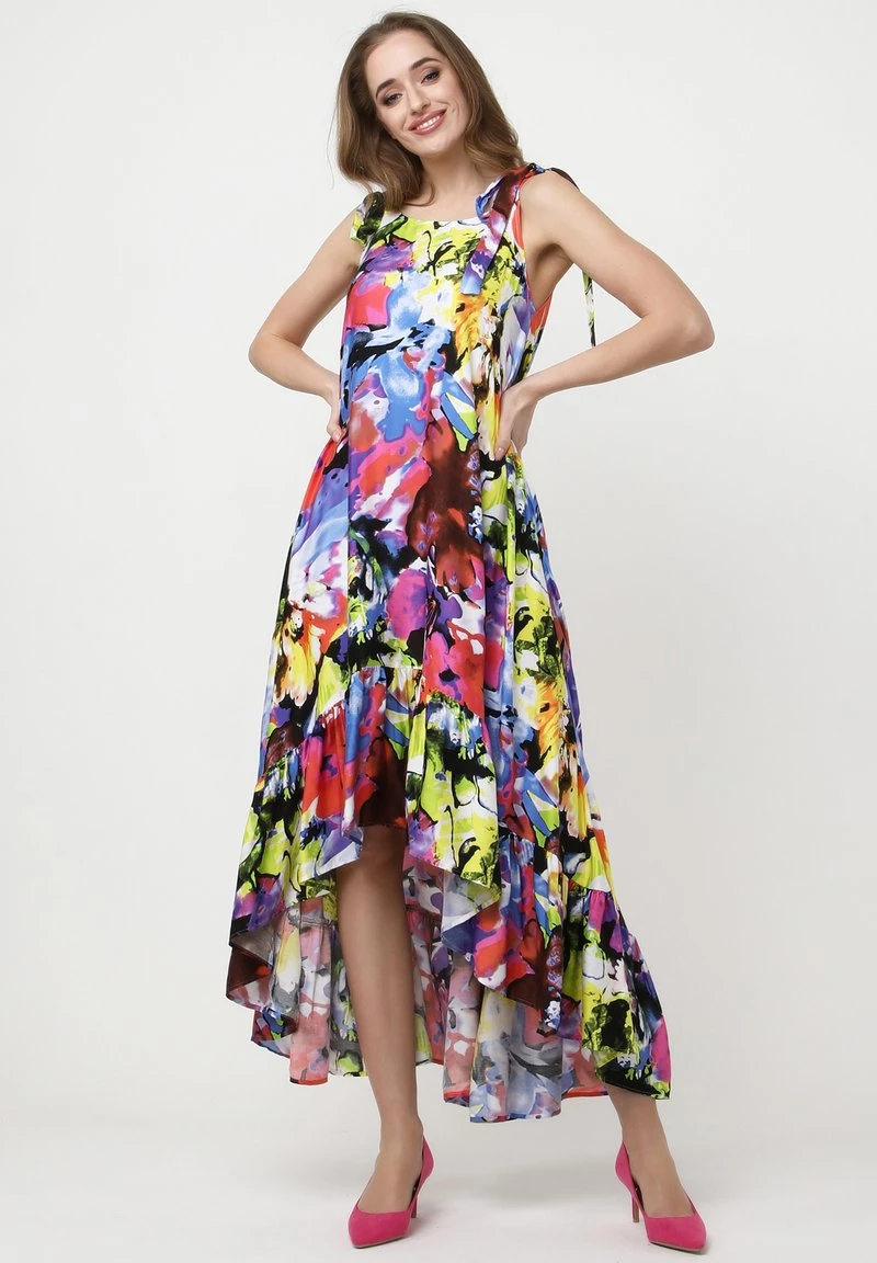 Presa π Madam-T Donna PERCAMA - Vestito Estivo - Lila, Hellgrün π₯°