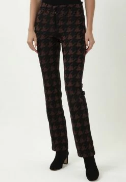 Miglior offerta π Madam-T Donna SOFA - Pantaloni - Schwarz Weiß β€οΈ