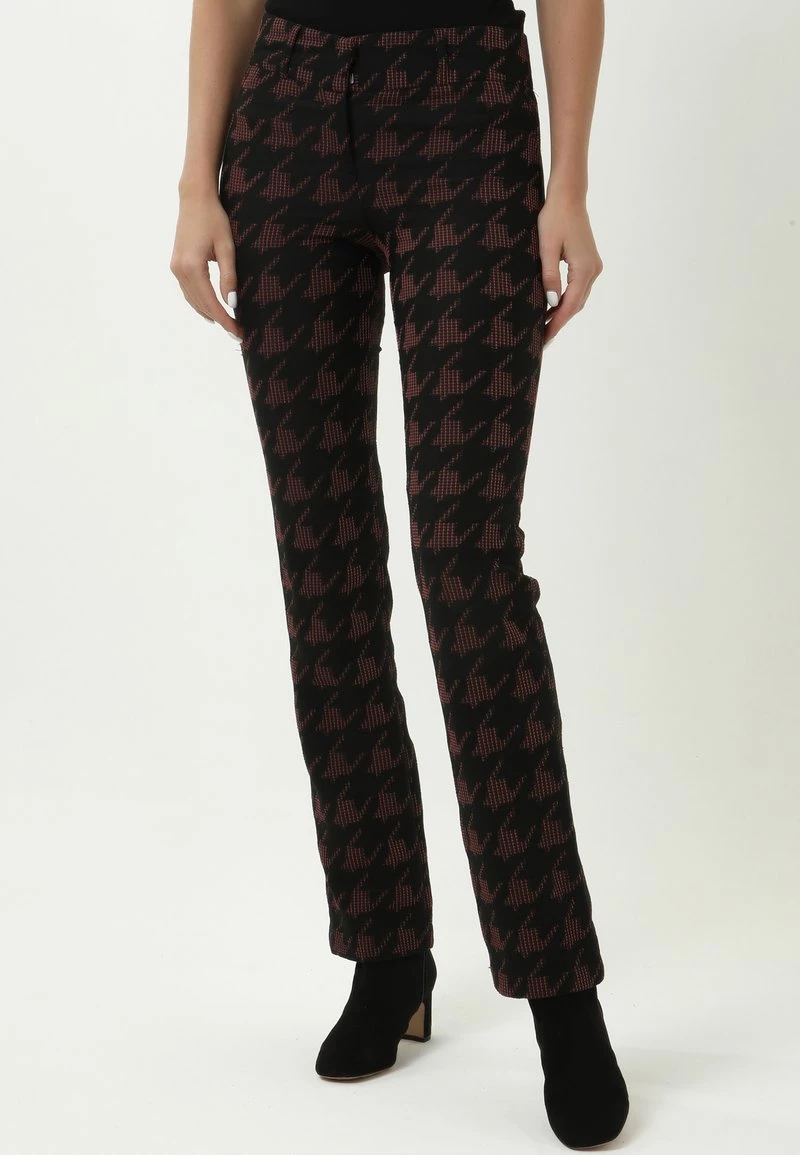 Miglior offerta π Madam-T Donna SOFA - Pantaloni - Schwarz Weiß β€οΈ