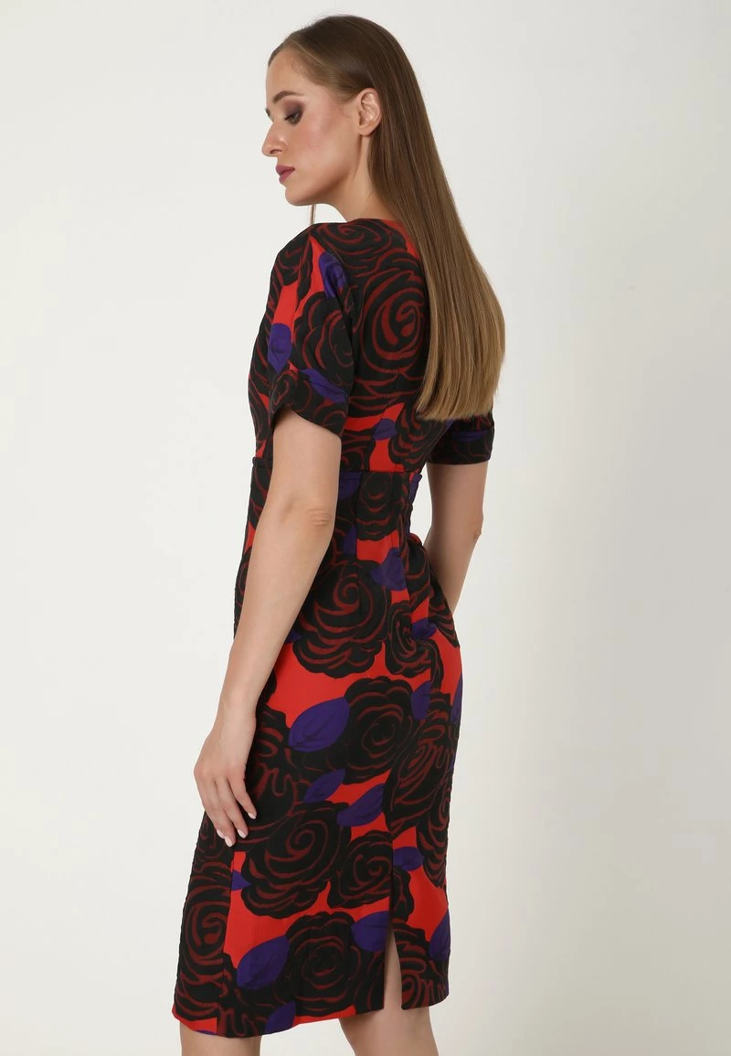 Vendita all'ingrosso π₯° Madam-T Donna ALTEA - Tubino - Koralle, Schwarz π€© - immagine 4