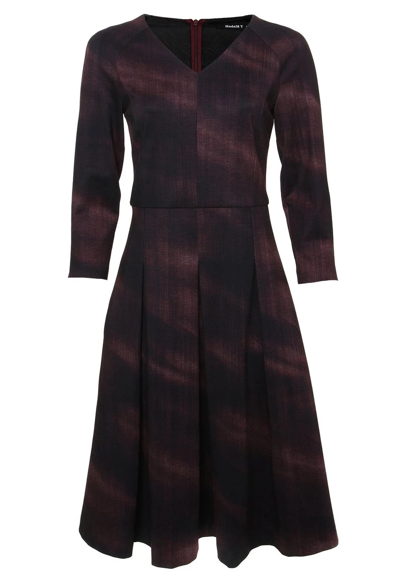 Bilancio π Madam-T Donna KITSA - Vestito Di Maglina - Lila Schwarz βοΈ - immagine 7