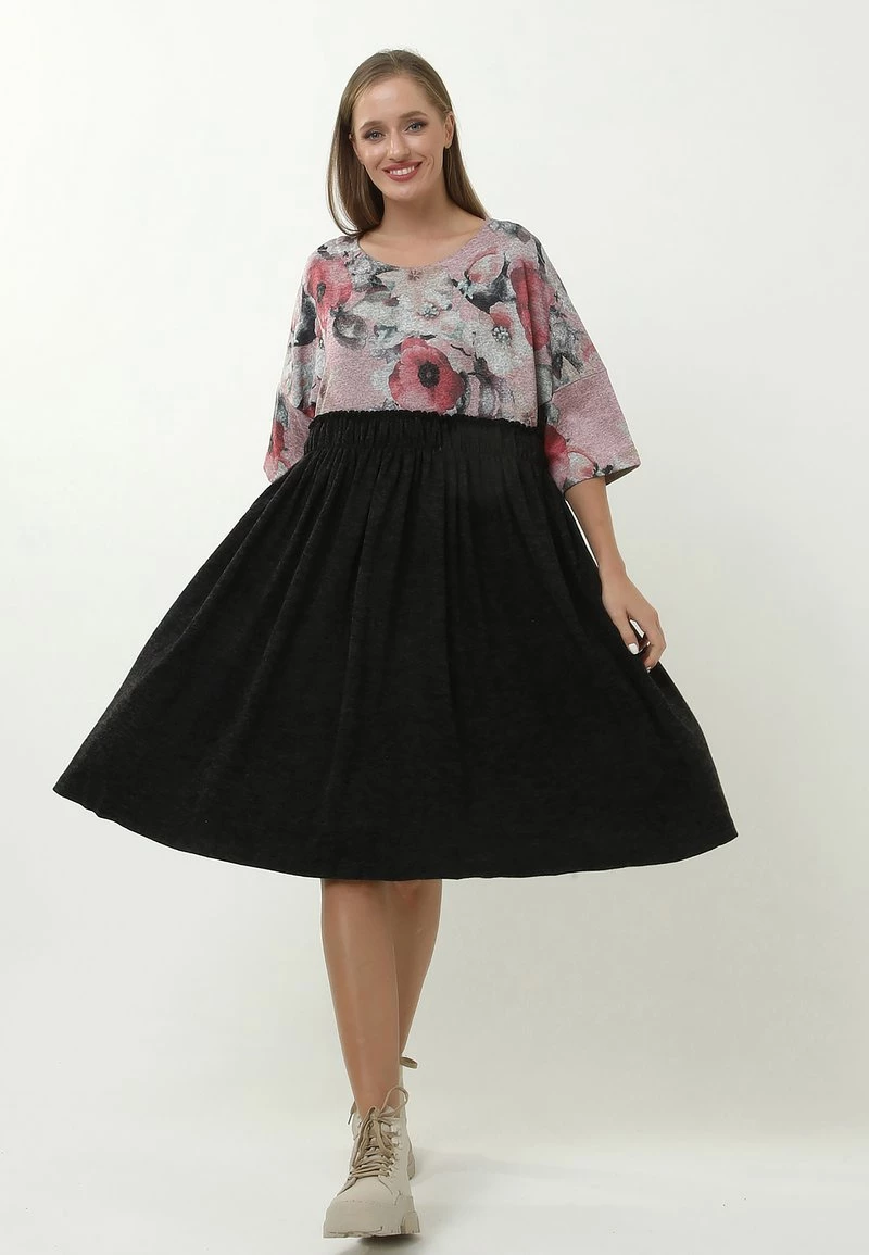 Miglior prezzo π Madam-T Donna KLEID OFELIA - Tubino - Schwarz π - immagine 2