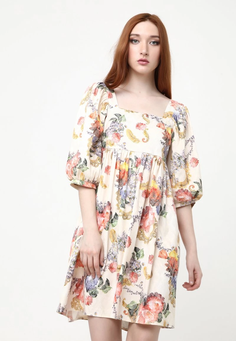 Le migliori recensioni di 𧨠Madam-T Donna ADRIENN - Vestito Estivo - Milchig, Koralle π―