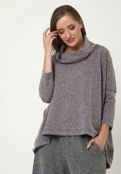 Nuovo 🧨 Madam-T Donna SHARON - Felpa - Schwarz, Lila 👏