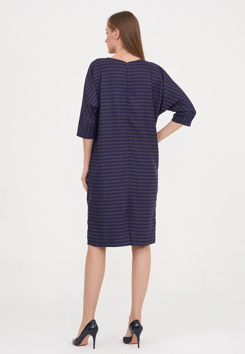 Presa π Madam-T Donna VIKANA - Vestito Estivo - Indigo Grüne Bohnen π€© - immagine 3