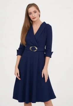 Presa ❤️ Madam-T Donna NENSI - Vestito Estivo - Blau ⭐