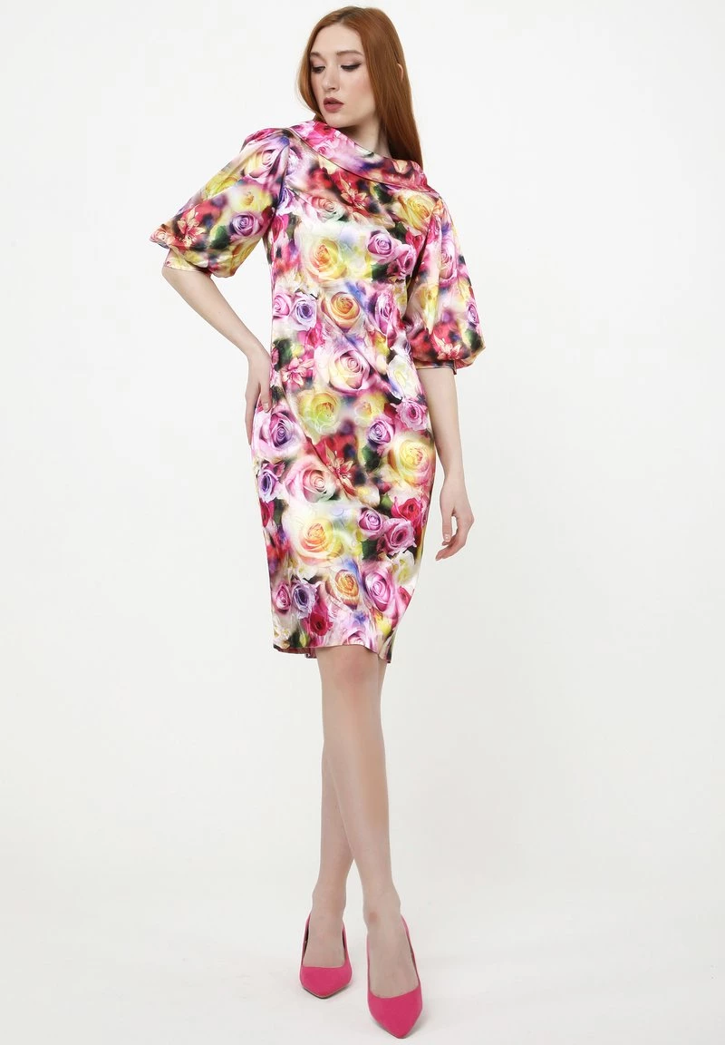 Acquistare π Madam-T Donna Tubino - Gelb, Lila π - immagine 2