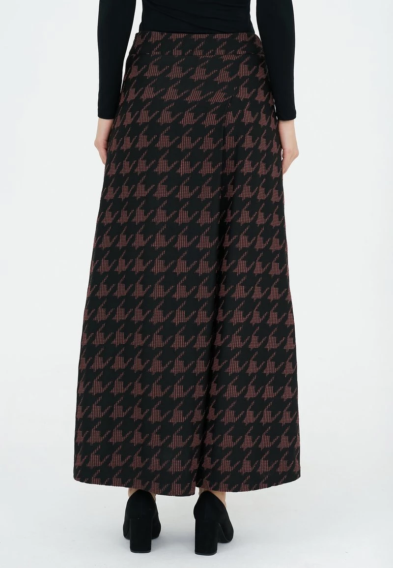 Il più economico 🌟 Madam-T Donna GIZA - Pantaloni - Black/red ✔️ - immagine 3