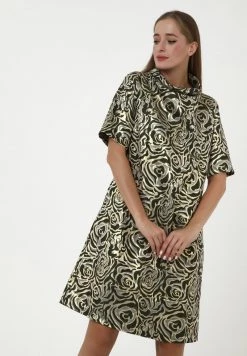 Migliore vendita ❤️ Madam-T Donna LEELINA - Vestito Elegante - Khakifarben 🤩