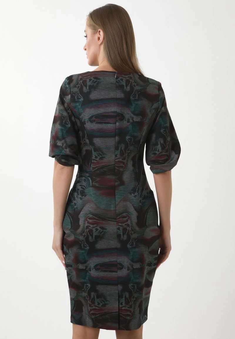 Vendita all'ingrosso 𧨠Madam-T Donna AGARATA - Tubino - Grau/ Aqua 𧨠- immagine 3