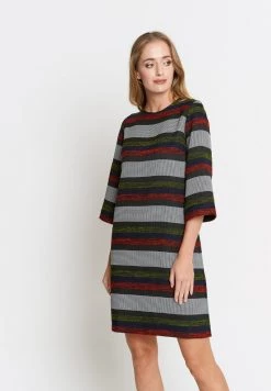 Nuovo di zecca 😉 Madam-T Donna Vestito Estivo - Schwarz Rot 🎁