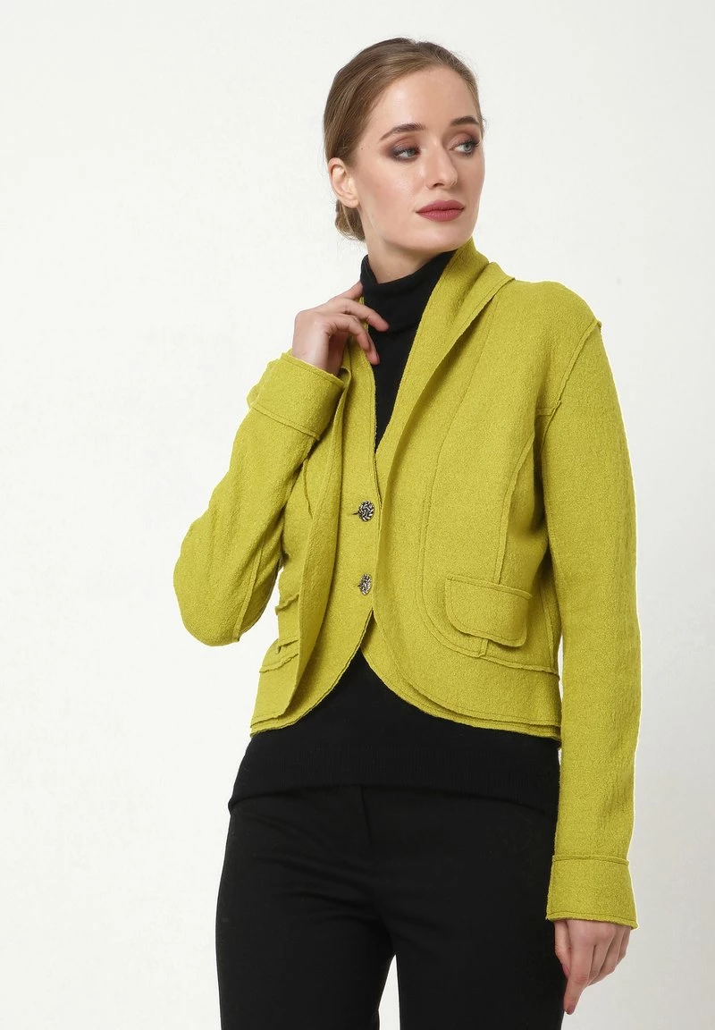 Migliore vendita π Madam-T Donna Blazer - Olive βοΈ - immagine 5