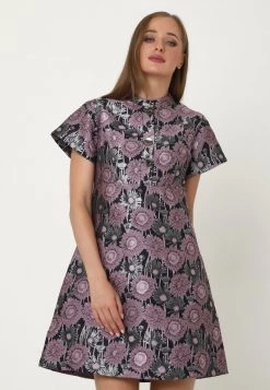 Vendita calda 🥰 Madam-T Donna Vestito Elegante - Blau Lila ⭐