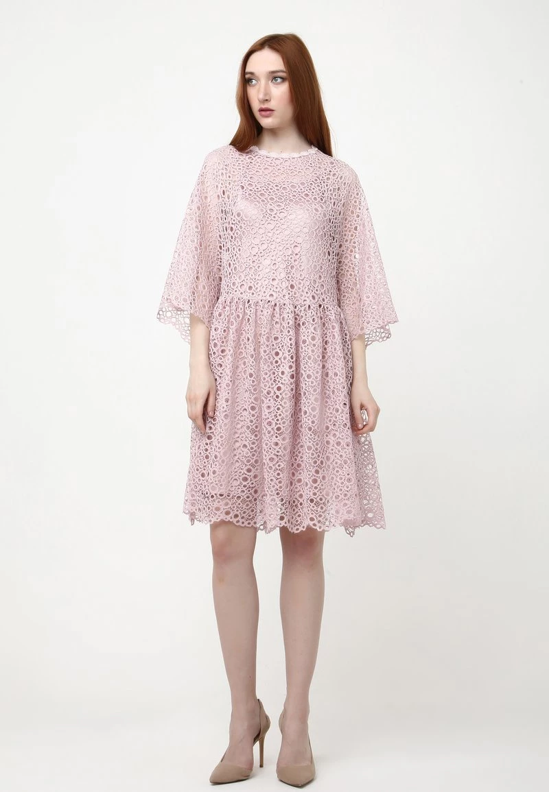 Vendita lampo π₯° Madam-T Donna ADAMASA - Vestito Elegante - Lavendel Rosa π - immagine 5