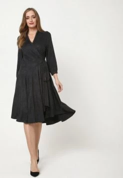 I primi 10 π Madam-T Donna Vestito Estivo - Schwarz π