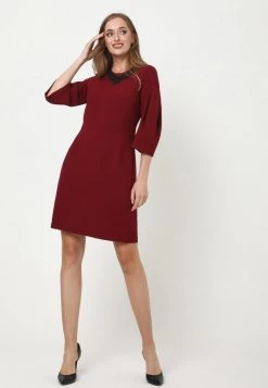 Le migliori recensioni di π Madam-T Donna VERGINI - Vestito Estivo - Weinrot π