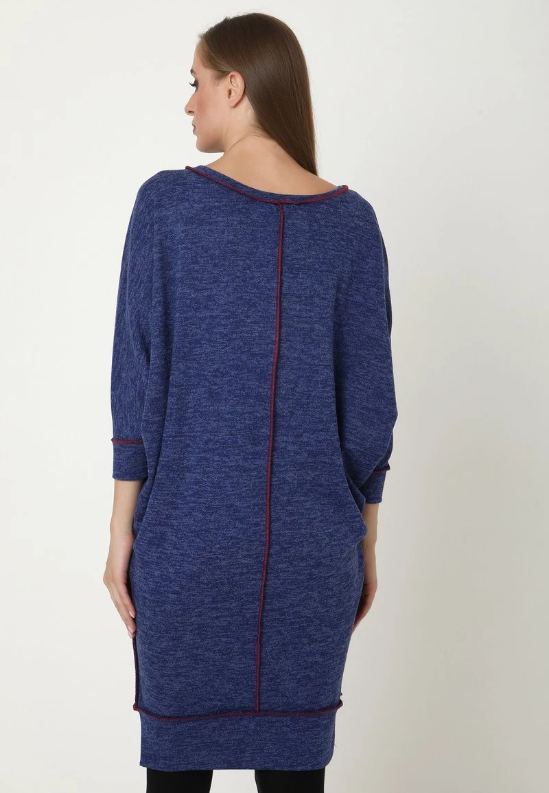 A buon mercato π Madam-T Donna Vestito Estivo - Indigo π₯° - immagine 3