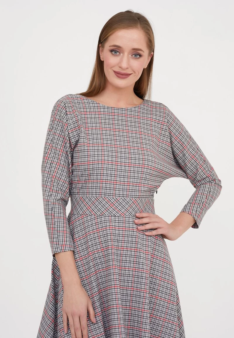 Acquistare 𧨠Madam-T Donna ASUANA - Vestito Estivo - Grüner Zig/rot π€© - immagine 4