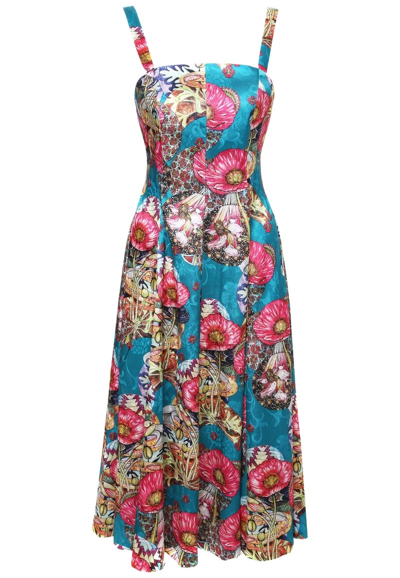 Vendita all'ingrosso 🧨 Madam-T Donna Vestito Estivo - Aqua Rosa ✔️ - immagine 7