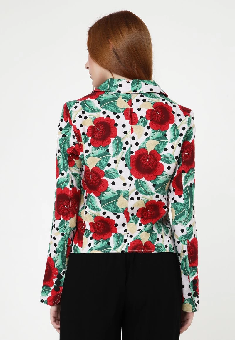 Nuovo di zecca π₯° Madam-T Donna Blazer - Rosa Rot π€© - immagine 3