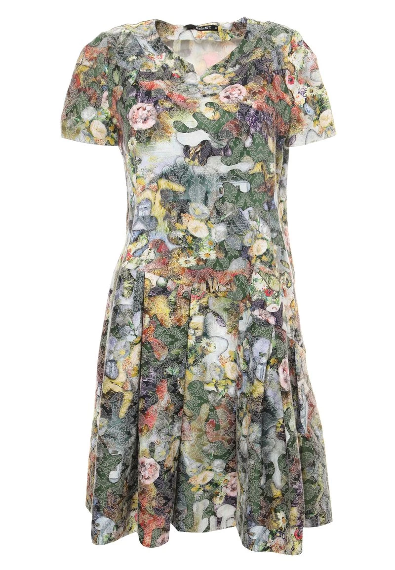 Acquistare π₯° Madam-T Donna Vestito Estivo - Grün Gelb β - immagine 7