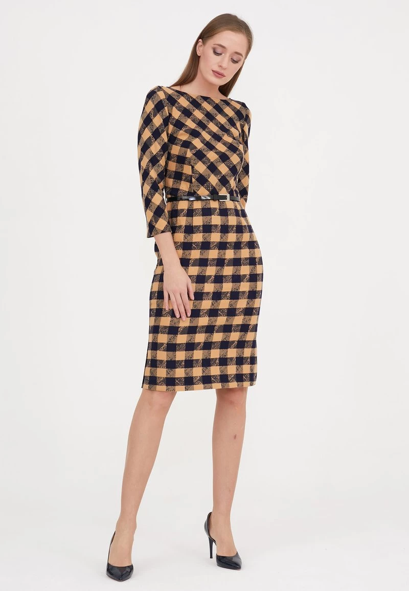 A buon mercato β¨ Madam-T Donna MUARA - Tubino - Beige/blau π - immagine 7