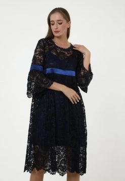 Bilancio π Madam-T Donna GALAXIA - Vestito Elegante - Blau β¨