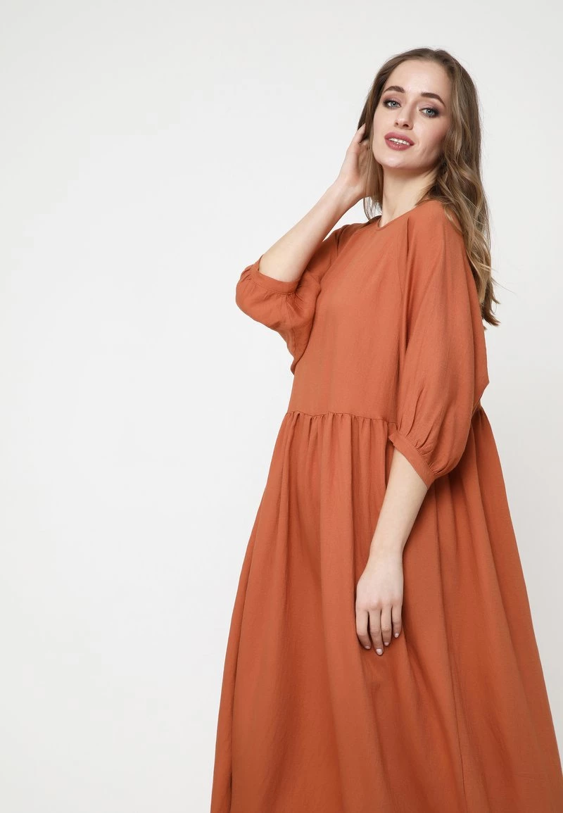 Bilancio π Madam-T Donna Vestito Lungo - Ingwer π - immagine 5