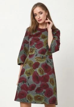 Vendita calda ✨ Madam-T Donna VIRGINIE - Vestito Estivo - Grau, Senf 😀