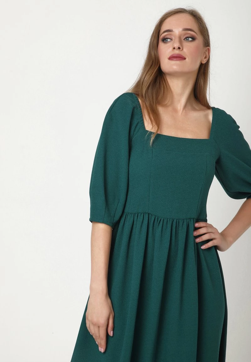 Sconto 𧨠Madam-T Donna CHANTALE - Vestito Estivo - Grün π - immagine 6