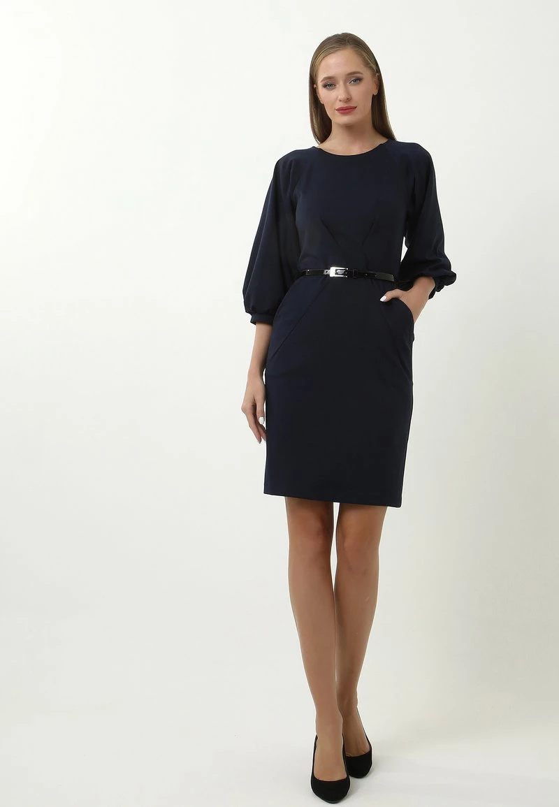 Nuovo β€οΈ Madam-T Donna Vestito Estivo - Blau β - immagine 2