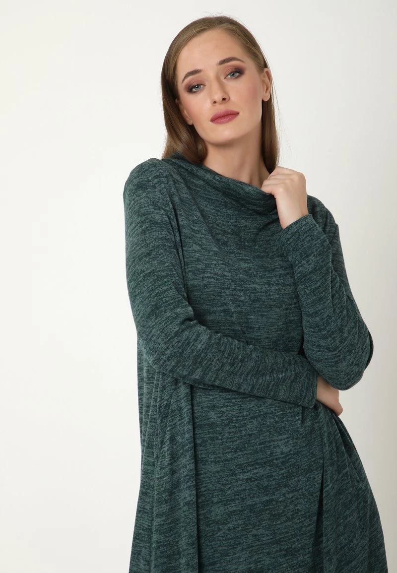 Bilancio ✔️ Madam-T Donna Abito In Maglia - Grün ✔️ - immagine 5