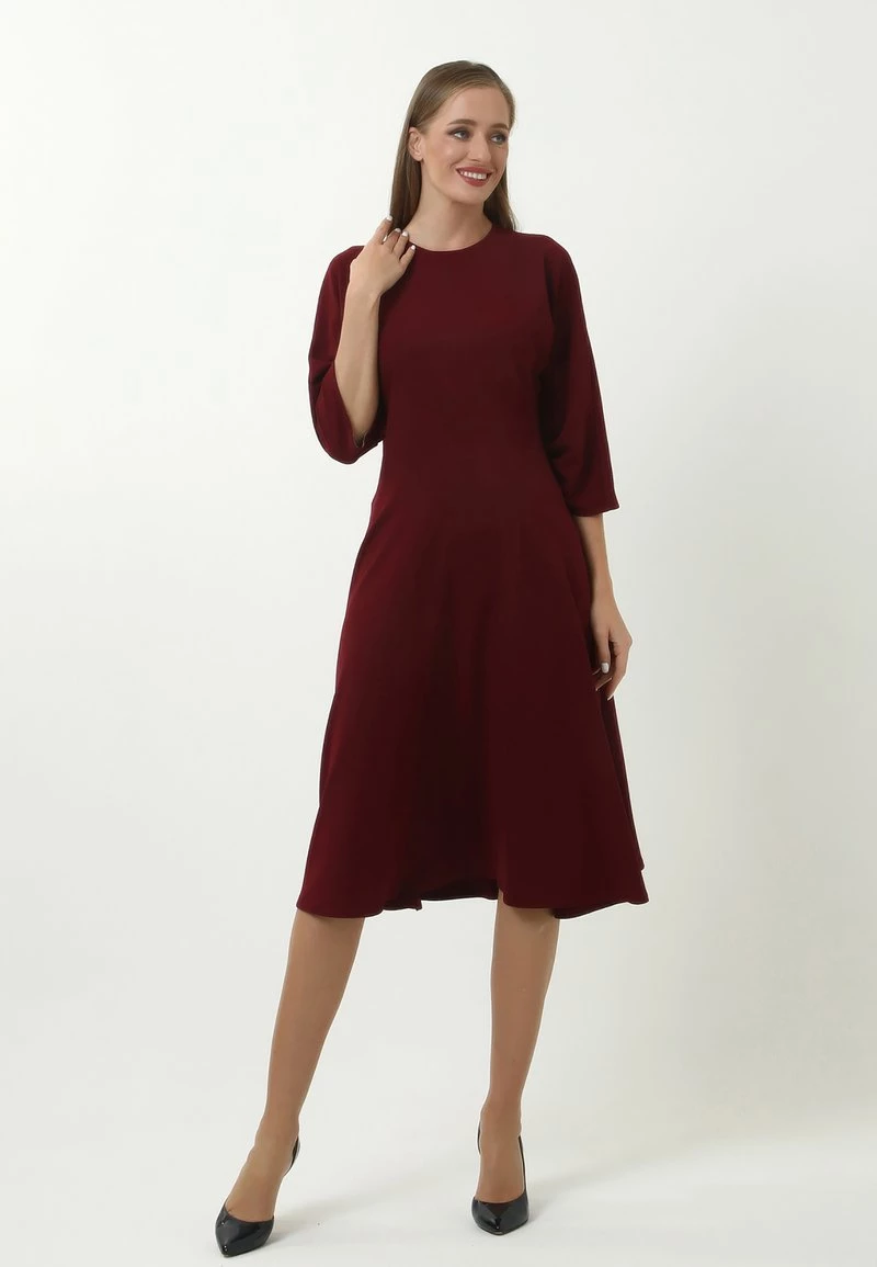 Miglior prezzo π Madam-T Donna Vestito Estivo - Weinrot π