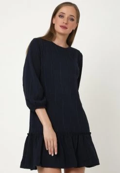 A buon mercato βοΈ Madam-T Donna ALLTAGSKLEID FIKERA - Vestito Estivo - Blau π