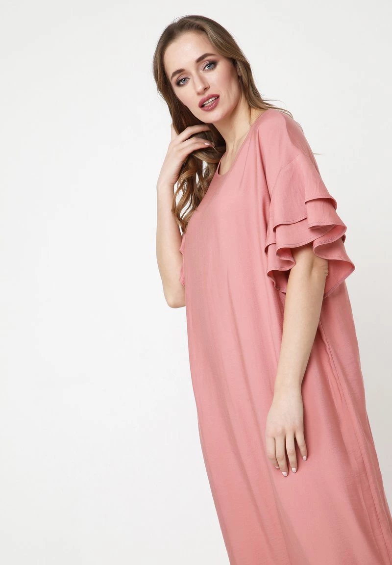 Nuovo di zecca π― Madam-T Donna SATINESSA - Vestito Lungo - Pulver 𧨠- immagine 5