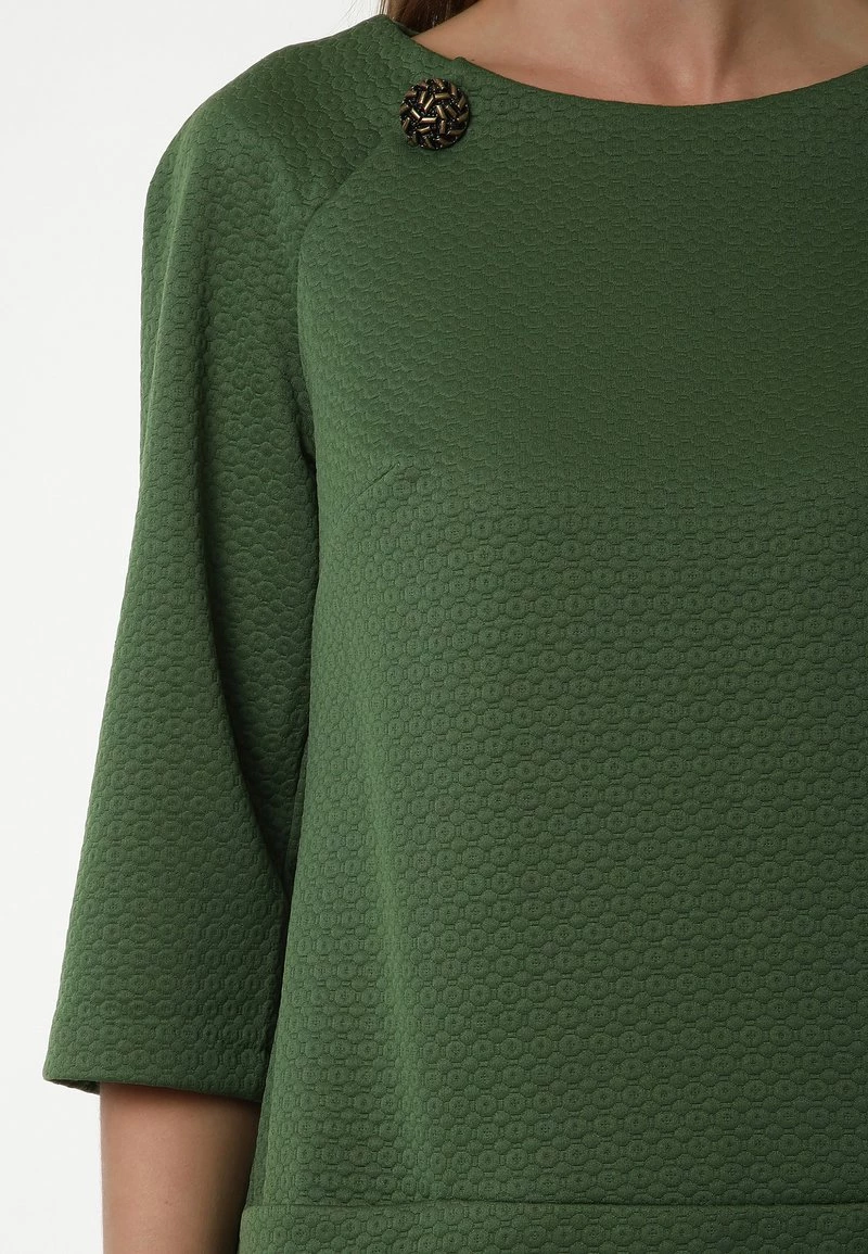 Il più economico ❤️ Madam-T Donna KLEID FERULE - Vestito Estivo - Green 🧨 - immagine 6