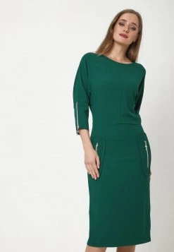 Promo π Madam-T Donna FAUSTINA - Abito In Maglia - Smaragdgrün π₯