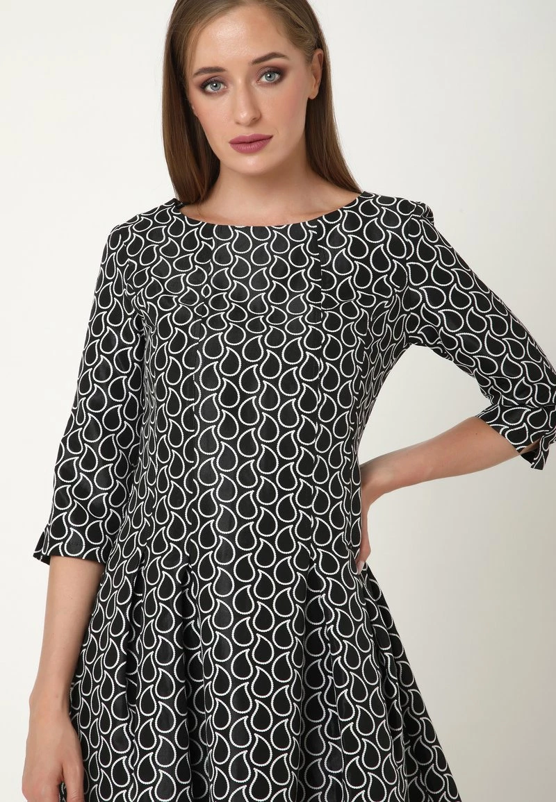 Vendita calda β Madam-T Donna Tubino - Schwarz Weiß β - immagine 6