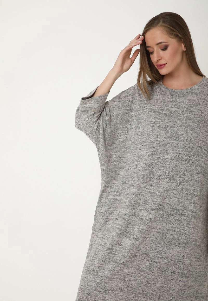 Nuovo β Madam-T Donna Abito In Maglia - Grau β¨ - immagine 5