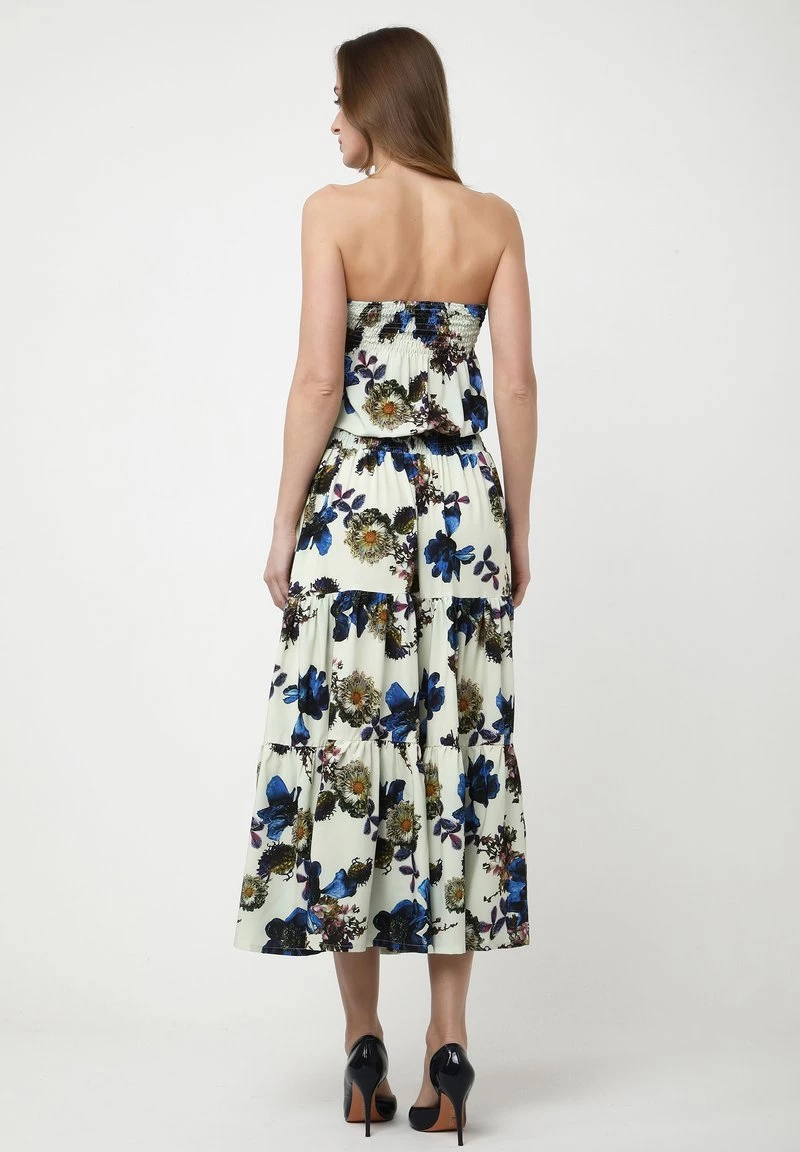 Offerte π₯° Madam-T Donna Vestito Estivo - Gelb, Indigo π - immagine 3