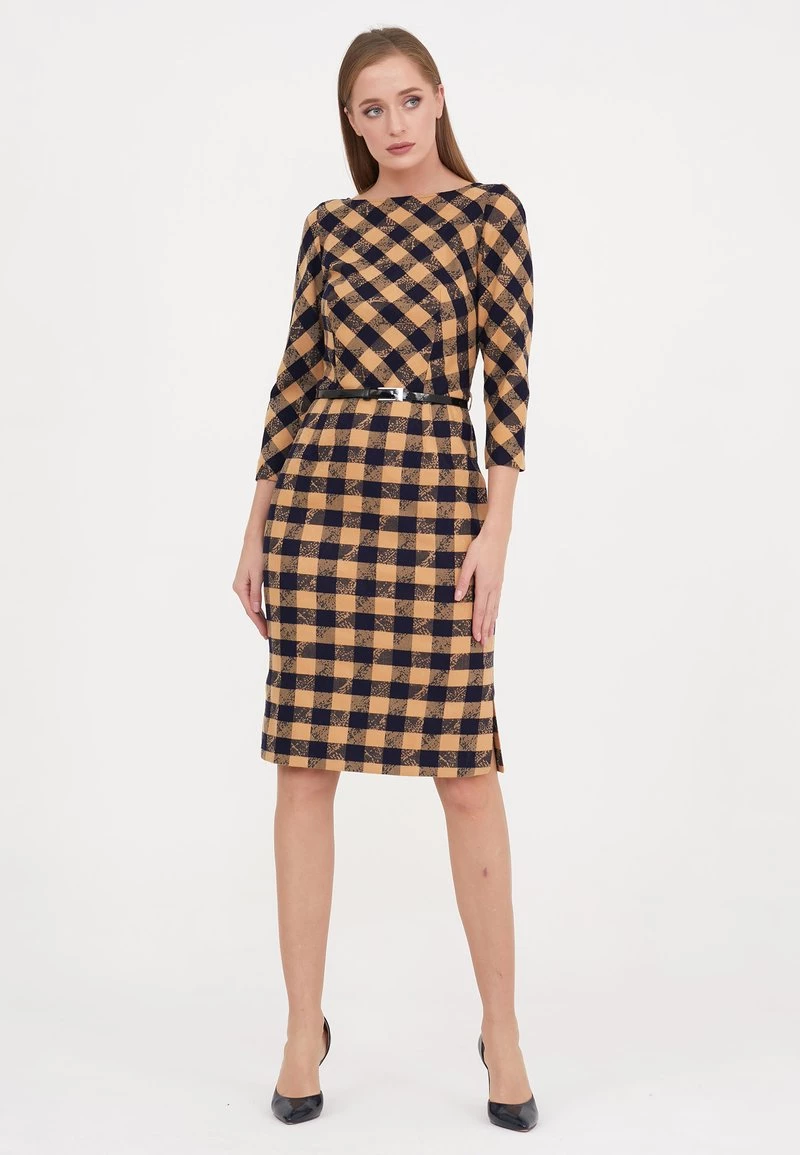 A buon mercato β¨ Madam-T Donna MUARA - Tubino - Beige/blau π - immagine 2